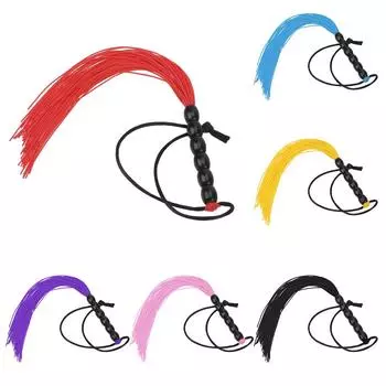 Ремень для пощечины 22 см Эротические товары Шлепок Плеть Флирт Секс-игрушка для женщин Пара Крошечный инструмент для порки с кисточками Фетиш для взрослых SM