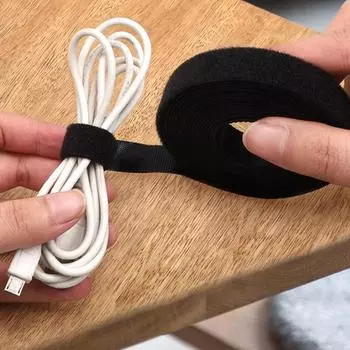 Ремень для рольставней 5 м, ширина 15 мм, держатель для кабеля своими руками, держатель для шнура, органайзер для кабеля чёрный