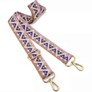 Ремень для сумки через плечо, регулируемый полосатый узор, женский ремень через плечо, сделай сам, утепленный модный нейлоновый новый ремень для сумки