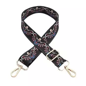 Ремень для сумки через плечо Valerie Purse Crossbody Wide Shoulder Sling Side Bag Strap - Регулируемый сменный ремень из холста для сумок (многокрасочный)