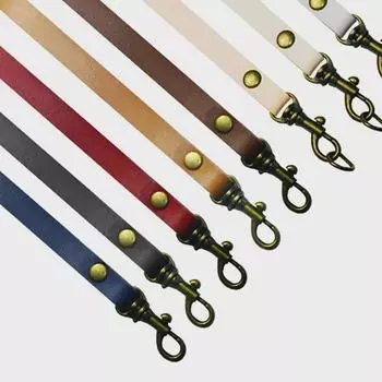 Ремень для сумки-тоут из натуральной кожи с пряжкой-карабином, аксессуар из коровьей кожи