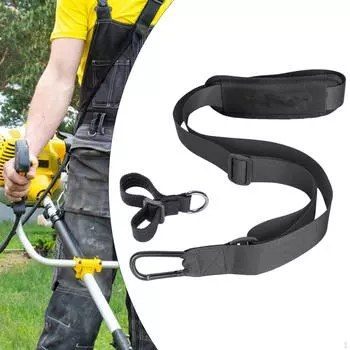 Ремень для триммера, регулируемый, простой в использовании, прочный, универсальный, для стрижки сорняков зелёный