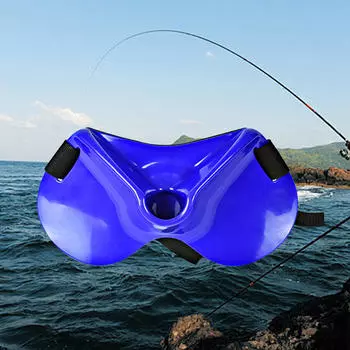 Ремень для удочки для рыбалки, поясной ремень, держатель, аксессуары чёрный