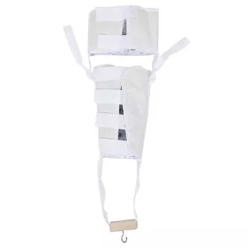 Ремень для вытяжения нижней конечности, коррекция перелома, фиксатор для ноги, восстановление (67см)