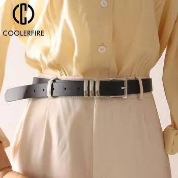 Ремень для женщин из искусственной кожи, женский тонкий ремень, однотонный, повседневный, модный, люксовый бренд, джинсы высшего качества, ветровка, платье, пояс AL047 China&105CM белый