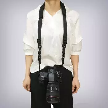 Ремень DSLR Регулируемый ремень на плечо и шею для зеркальной камеры, противоударный, быстросъемный ремень для цифровых камер