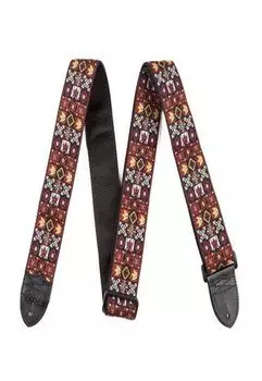 Ремень Fender Fender Festival Hootenanny Strap, красный