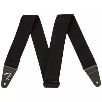 Ремень Fender Strap Supersoft, черный, 2 дюйма