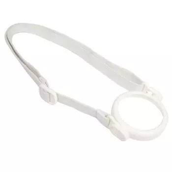 Ремень Gromimi для чашки из соломы, белый, 1 шт.