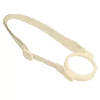 Ремень Gromimi для чашки из соломы, чистое золото, 1 штука, кольцо + шнурок