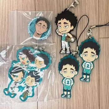 Ремень Хайкю Значок Аоба Джосай Мацукава Оикава Куними