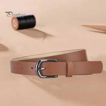Ремень из искусственной кожи для мужчин и женщин с геометрической металлической пряжкой, регулируемый дизайн, пряжка из сплава, уличный стиль, пояс для повседневной носки хаки
