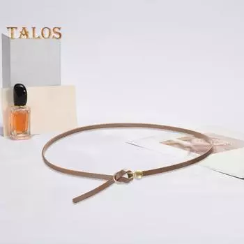 Ремень из искусственной кожи, однотонный ремень с пряжкой, тонкий ремень, женский свитер, платье, пальто, одежда, аксессуар верблюд