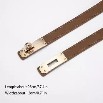 Ремень из искусственной кожи, тонкий, женские повседневные аксессуары, роскошный дизайн, пояс, корейский корсет, регулируемая металлическая пряжка серый