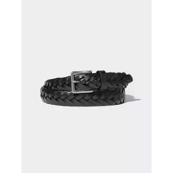 Ремень из кожи и сетки Uniqlo 09 BLACK/UNISEX M