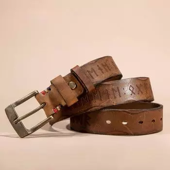 Ремень из натуральной коровьей кожи в стиле ретро, однослойный, мужской, повседневный, из коровьей кожи, первый слой коровьей кожи 110cm-130cm чёрный