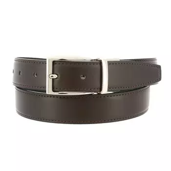 Ремень из натуральной кожи jlmb8230 Chocolate [Коллекция Lanvin] Мужской [20] -