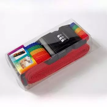 Ремень из ПВХ для чемоданов с паролем из одного слова No Password Three-Color