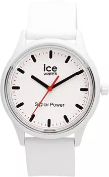 Ремень из силиконовой резины Ice Watch на солнечной батарее Polar White 018390 [Ice Watch] Мужские женские [Товар] белый