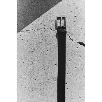 Ремень кожаный HM черный