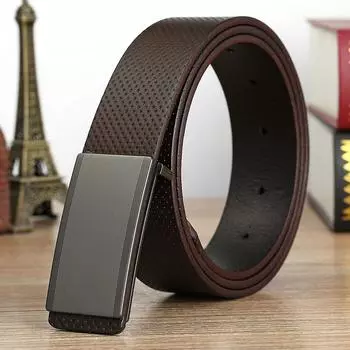 Ремень мужской кожаный пряжка первый слой настоящая коровья кожа мужской интерьерный деловой молодежный ручной работы с пряжкой из доски мужской ремень 105cm