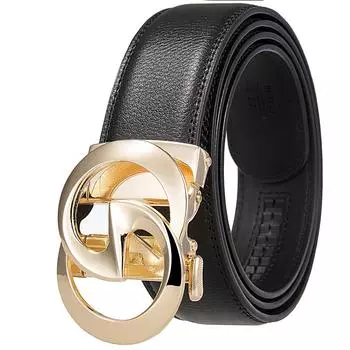 Ремень, мужской, модный ремень, автоматическая пряжка Ремень Ly36-23031-1 110cm-130cm