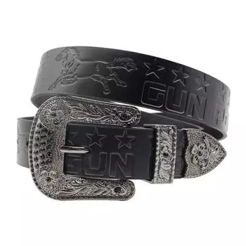 Ремень мужской в этническом стиле с тиснением, первый слой коровьей кожи растительного дубления, нейтральный ремень в этническом стиле, персонализированный гравированный ремень Tide 105cm жёлтый