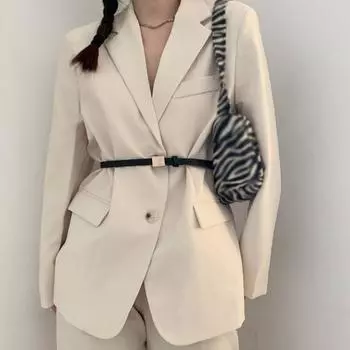 Ремень на талию с металлической пряжкой для девочек, тонкий пояс для отдыха, украшения для юбки, женские ремни, пояс из искусственной кожи Pin buckle 1.3cm