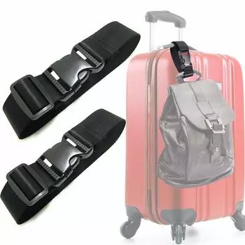 Ремень One Touch с багажом, соединяющий багаж, освобождает от потерь, деловой набор из 2 пряжек Lix&Rix, ремешка, ленты, фиксация, регулируемый, руки, профилактика,