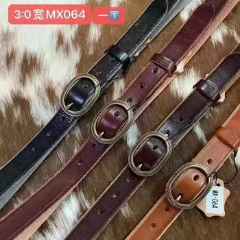 Ремень ручной работы из натуральной кожи с пряжкой из натуральной кожи, европейский и американский повседневный декоративный пояс, прямые продажи 90cm-120cm