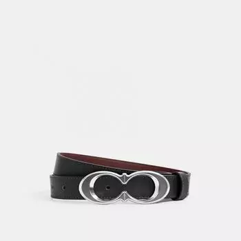 Ремень с пряжкой Coach Signature, 25 мм