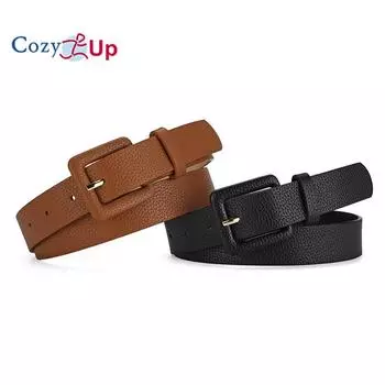 Ремень с пряжкой для дам, пуховик, пальто, сумка, ремень с пряжкой для женщин 107x2.8cm чёрный