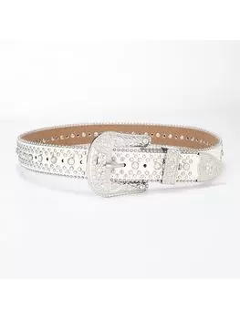 Ремень со стразами, модный ремень, индивидуальный джинсовый ремень для ковбойской девушки с кристаллами и заклепками 100cm*3.8cm