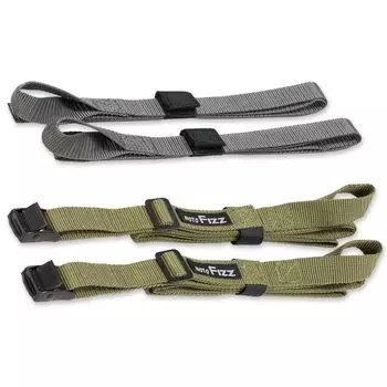 Ремень TANAX MOTOFIZZ Power Tie для подседельной сумки, набор из 2 штук, цвет зеленый мох 250 мм ~ 2400 мм MF-4726 мох зеленого