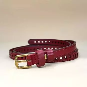 Ремень в стиле ретро с джинсами, ремень для брюк, кожаный женский ремень, простой женский ремень 110cm-120cm чёрный