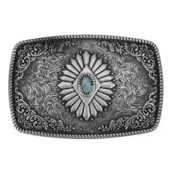 Ремень в стиле ретро с пряжкой и драгоценными камнями для древней знати