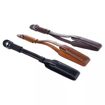 Ремень, веревка, защищающая от потери, ремешок для камеры, ремешок для камеры из искусственной кожи, ремешок для камеры, ремешок для руки камеры коричневый