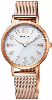 Ремень Wicca Solar Tech Mesh розовое золото [Citizen] KP5-166-13 женский