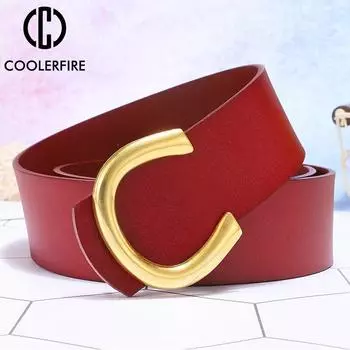 Ремень женский модный с пряжкой женские ремни платье кожаные ремни для джинсов для женщин поясной ремень необычный винтажный ремень LB2191 95CM чёрный