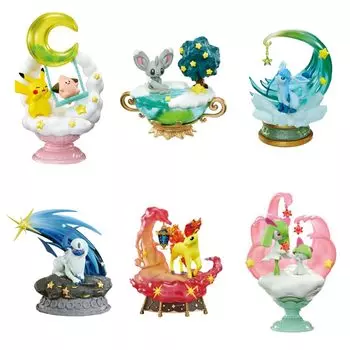 Rement Pocket Monster STARRIUM SERIES Dreaming Moonlit Night Star Walk 1BOX ABS H120W145D215 ATBC-PVC,