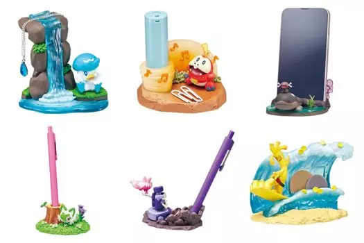 Rement Pokemon DesQ Настольная фигурка Добро пожаловать в Paldea 1BOX Приблизительные размеры: В115 x Ш70 x Г60 мм Изготовлена из ПВХ ~ регион! ~ АБС,