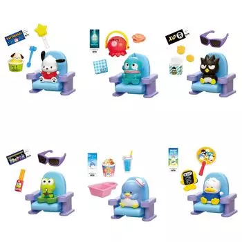 Rement Sanrio Happy Danbui Theater 1BOX Приблизительно В115 x Ш70 x Г60 мм Изготовлен из ПВХ, АБС