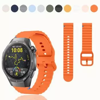 Ремешки для часов, совместимые с Huawei Watch GT5 Pro/GT5 46MM, мужские и женские, регулируемые ремешки для часов Huawei GT5 Pro 22 мм GT5 Pro 46mm светло-синий