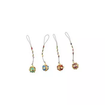 Ремешки для телефонов Подвески для телефонов Шнурки для сотовых телефонов Ювелирные изделия Браслет Цепочка для мобильного телефона Подвеска в стиле перегородчатой эмали синий/серебряный