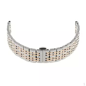 Ремешки из нержавеющей стали 18/20/22 мм Ремешки для часов с кнопочной пряжкой 18 мм