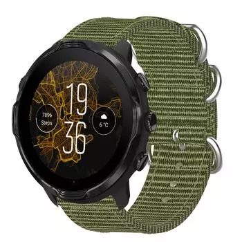 Ремешки, совместимые с Suunto 7, сменный холщовый ремешок для умных часов, браслет для мужчин и женщин