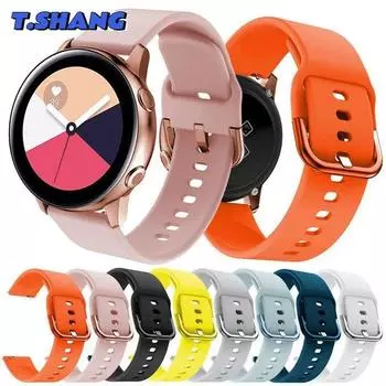 Ремешок 20 мм/22 мм для Samsung Galaxy Watch Active 2, 40 мм, 44 мм, 3 Gear, спортивный браслет на запястье, сменный ремешок для часов для Amazfit GTR/Stratos/Huawe Watch GT