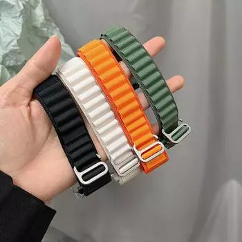 Ремешок Alpine Loop для Fitbit Versa, браслет Fitbit Versa 4 3 2, браслет Fitbit Sense 2 1, ремешок для часов Versa Lite Fitbit Sense 2 оранжевый