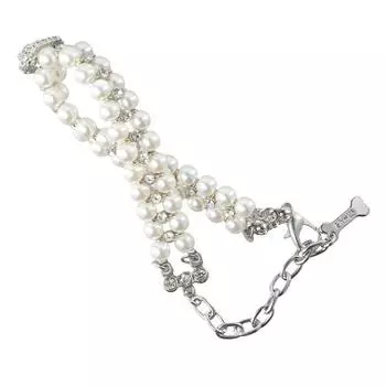 Ремешок Аксессуары для щенков Подвеска-бант Ошейник для собак Украшения для кошек Ожерелье для собак Ошейник для домашних животных Товары для животных XS-A