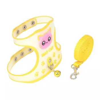 Ремешок безопасный стильный светящийся светоотражающий прочный поводок для домашних животных с ярким дизайном и защитой от потери в ночное время красный